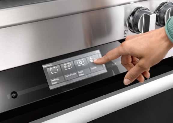 Miele HR16222I 30 Inch Freestanding Professional Induction Range with 4 Induction Cooking Zones, 4.59 Cu. Ft. Capacity, Self-Clean, TwinPower Convection Fans, Rapid PreHeat, Wireless Probe, Moisture Plus, M Touch, AirClean Catalyzer, MasterChef Plus, and Crisp Function