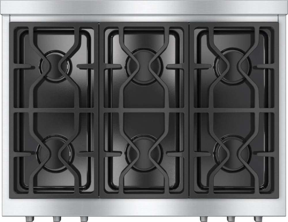 Miele HR19342DFG 36 Inch Freestanding DualFuel Range with M Touch, M
