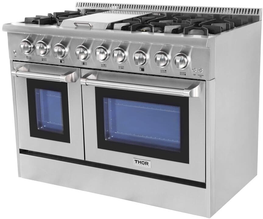 Thor Kitchen HRD4803U 48 Inch Freestanding Dual Fuel Range with