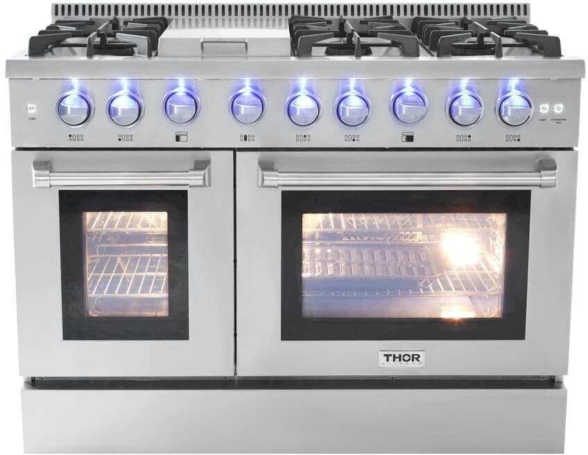 Thor Kitchen 36 Professional Dual Fuel Range with Liquid Propane