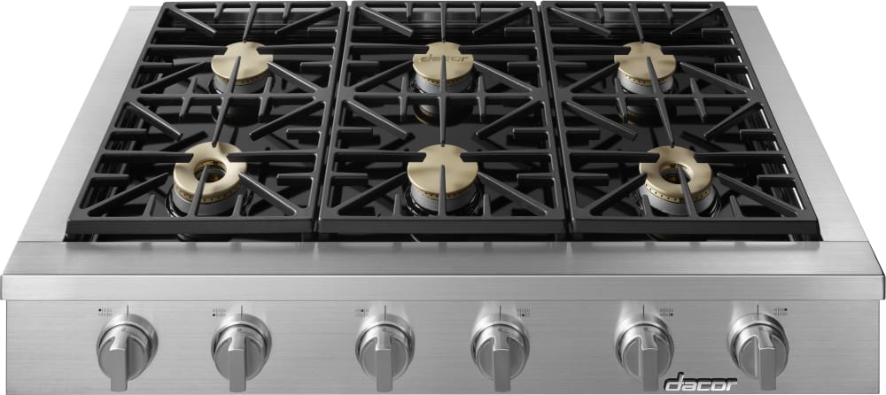 Dacor HRTP486SNG 48 Inch Range Top with 6 Sealed Burners