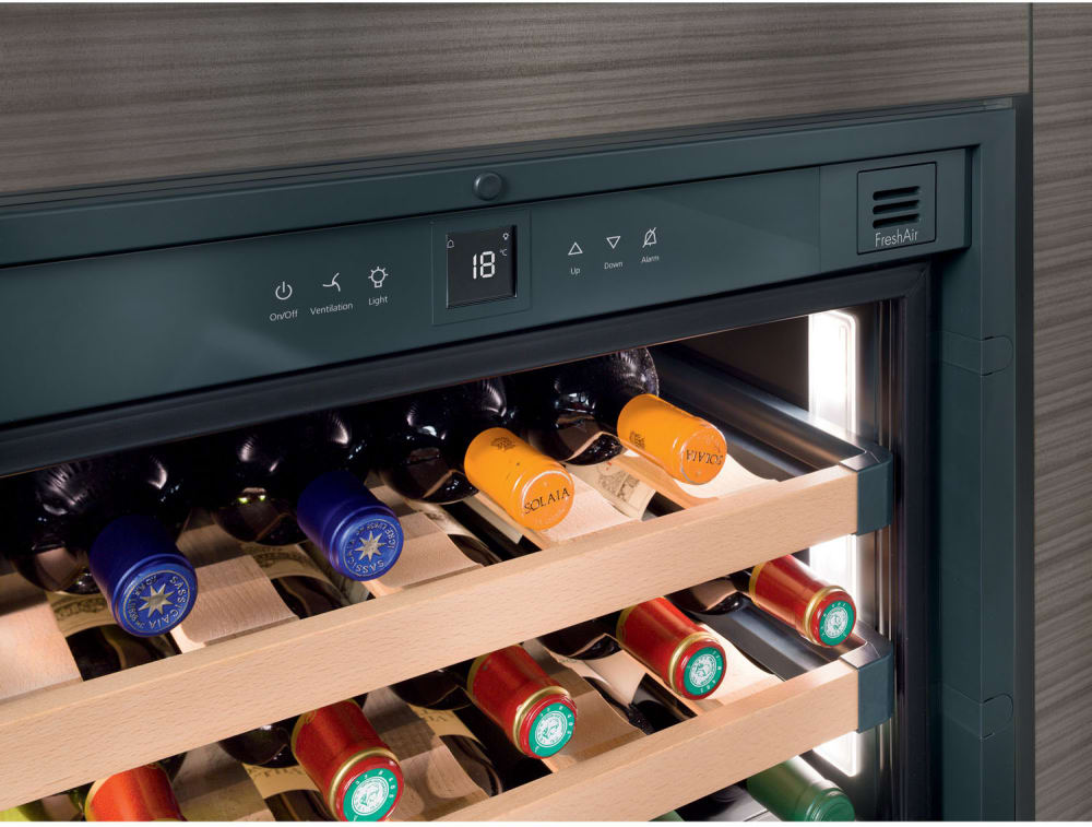 Liebherr HWGB1803 24 Inch Built in Wine Cooler with Push to Open