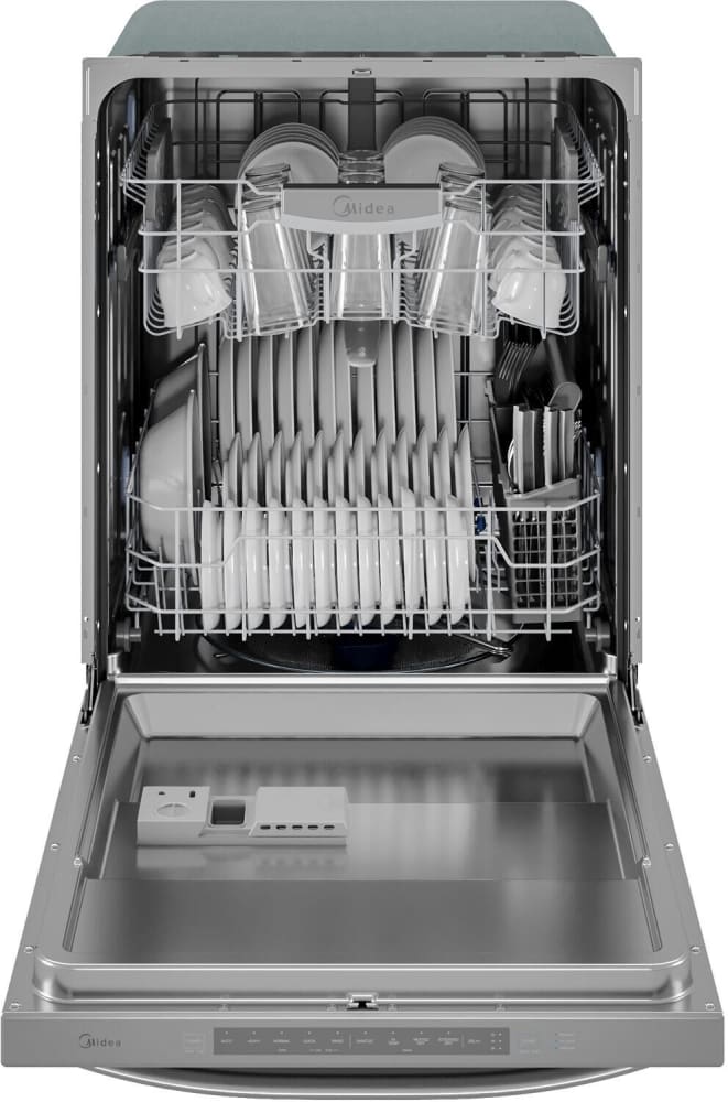 Midea MDT24H2AST 24 Inch Fully Integrated Dishwasher with 14 Place
