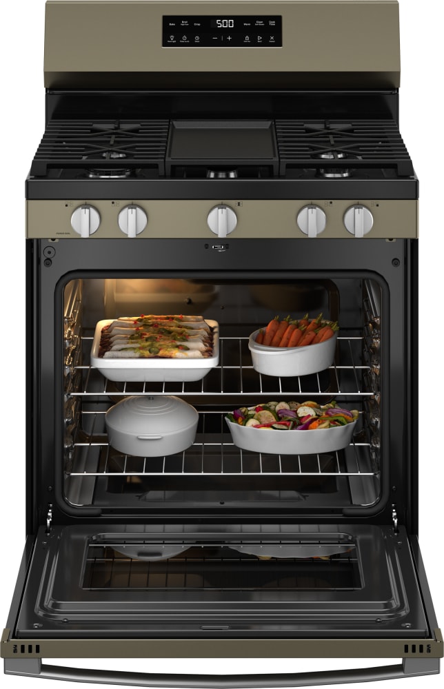 GE GGF500PVES 30 Inch Freestanding Gas Range with 5 Sealed Burners