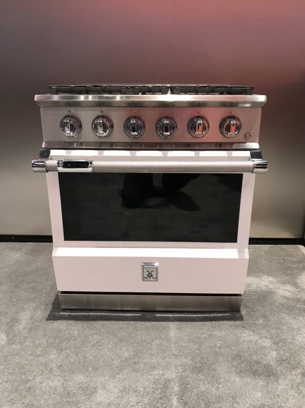 Hestan KRD304LP 30 Inch Dual Fuel Range with 4 Dual Flow Burners, 4.9
