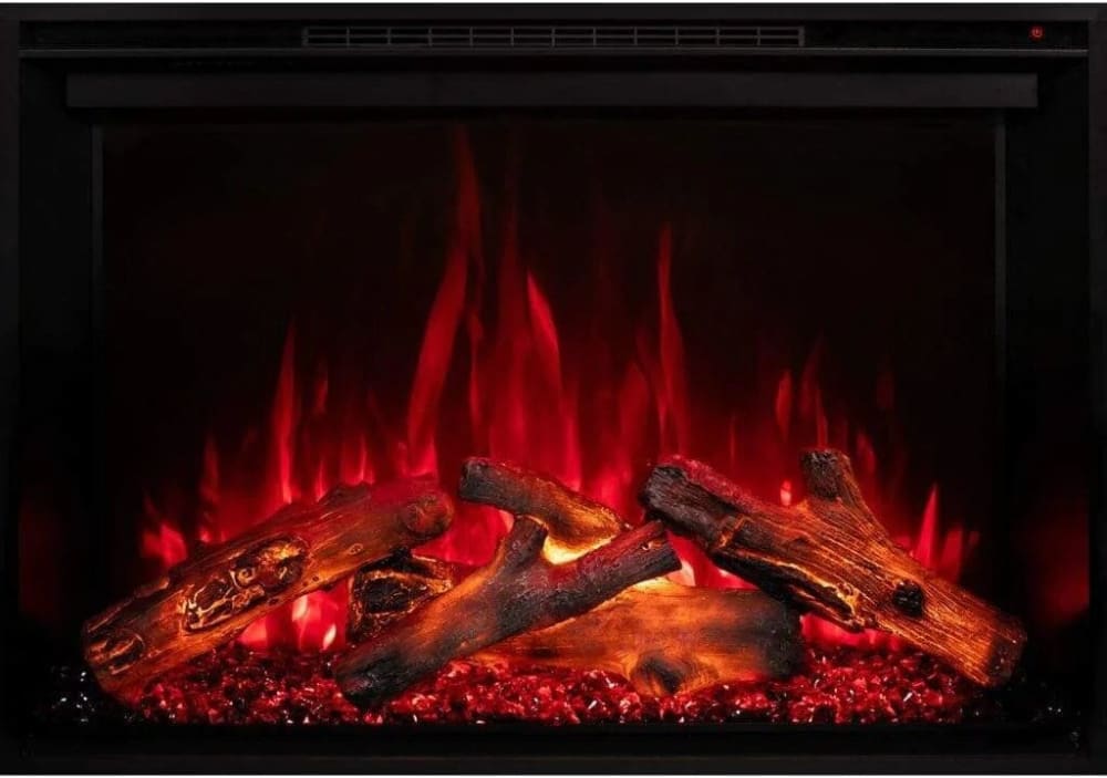 Modern Flames RS3626 Redstone Series Insert Mount / Built-In Conventional Electric  Fireplace with 5,000 BTU Heat Output, Multi-Flame Colored, Speed Flame  Control, Sleep Timer, 2 Heat Settings, and Remote Control: 36 Inch -