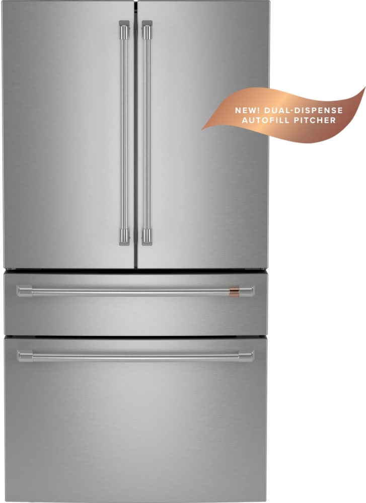 Cafe CJE23DP2WS1 36 Inch Freestanding Counter-Depth 4-Door French