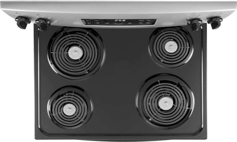 GE JB258GMSA 30 Inch Freestanding Electric Range with 4 Coil Elements