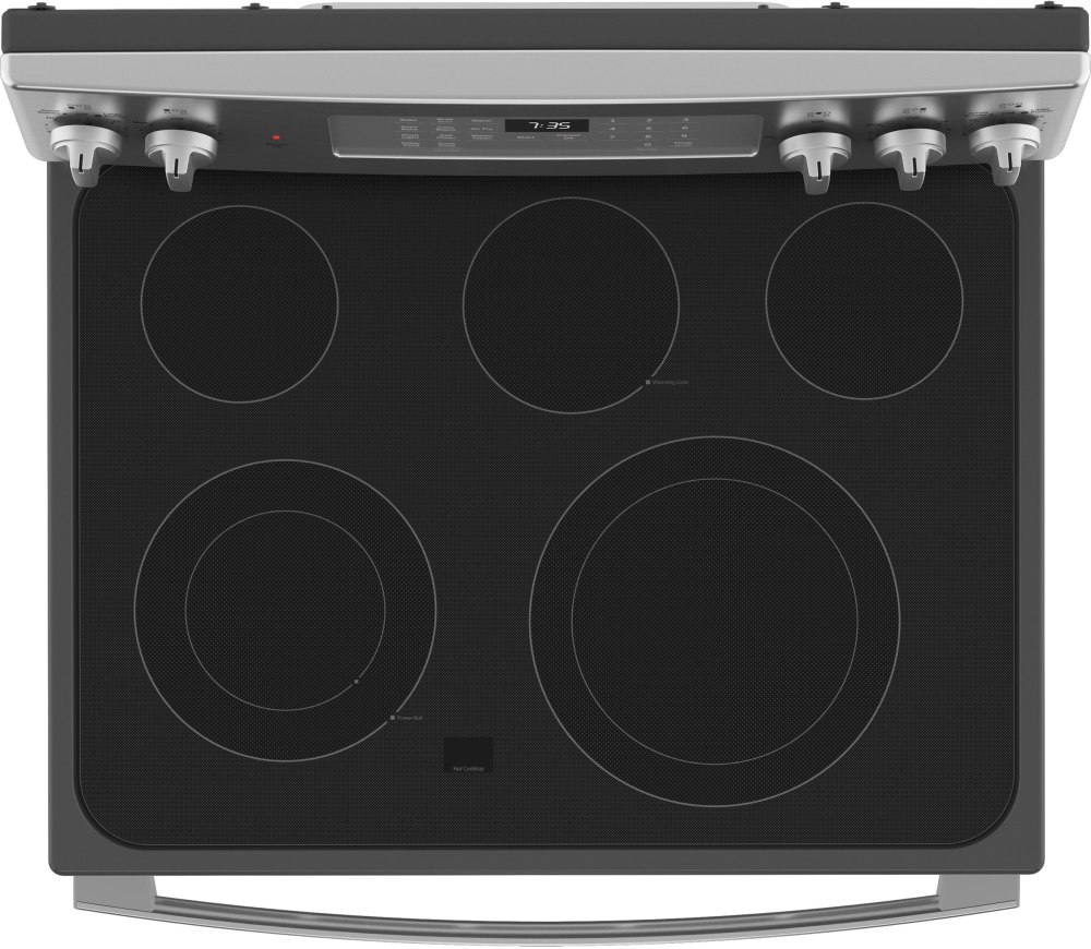 GE JB735SPSS 30 Inch Freestanding Electric Range with 5 Element Burners