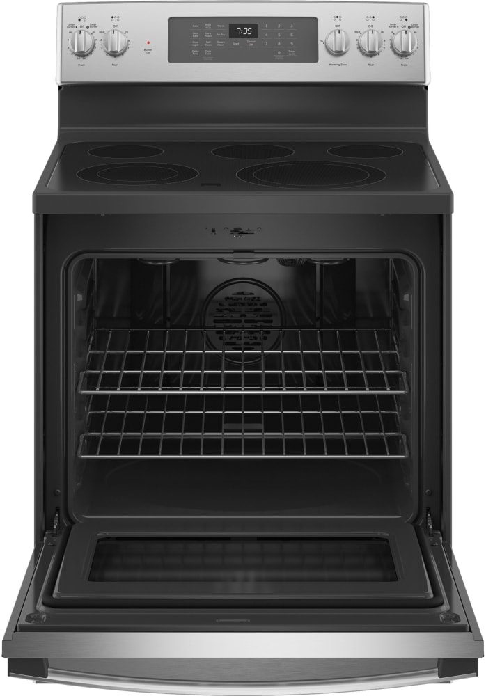 GE JB735SPSS 30 Inch Freestanding Electric Range with 5 Element Burners