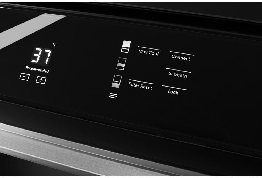 JennAir JBRFL36IGX 36 Inch Panel Ready Built In Smart Refrigerator