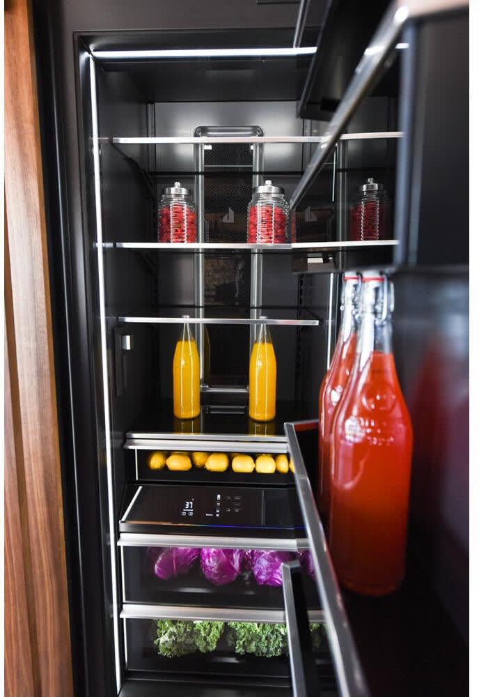 JennAir JBRFR24IGX 24 Inch Panel Ready Built In Smart Refrigerator