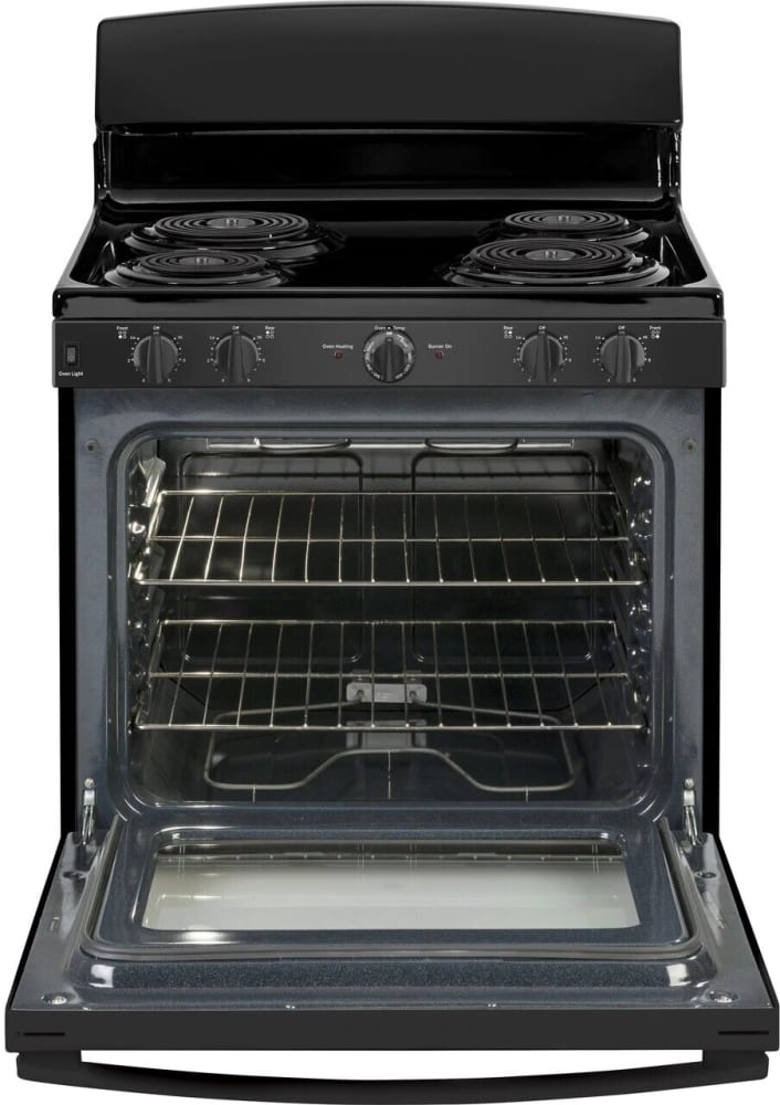 Ge electric new arrivals stove black
