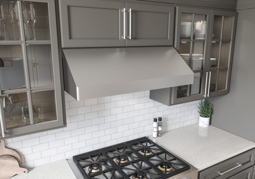 Zephyr AK7048CS Under Cabinet Range Hood with 6-Speed/650 CFM