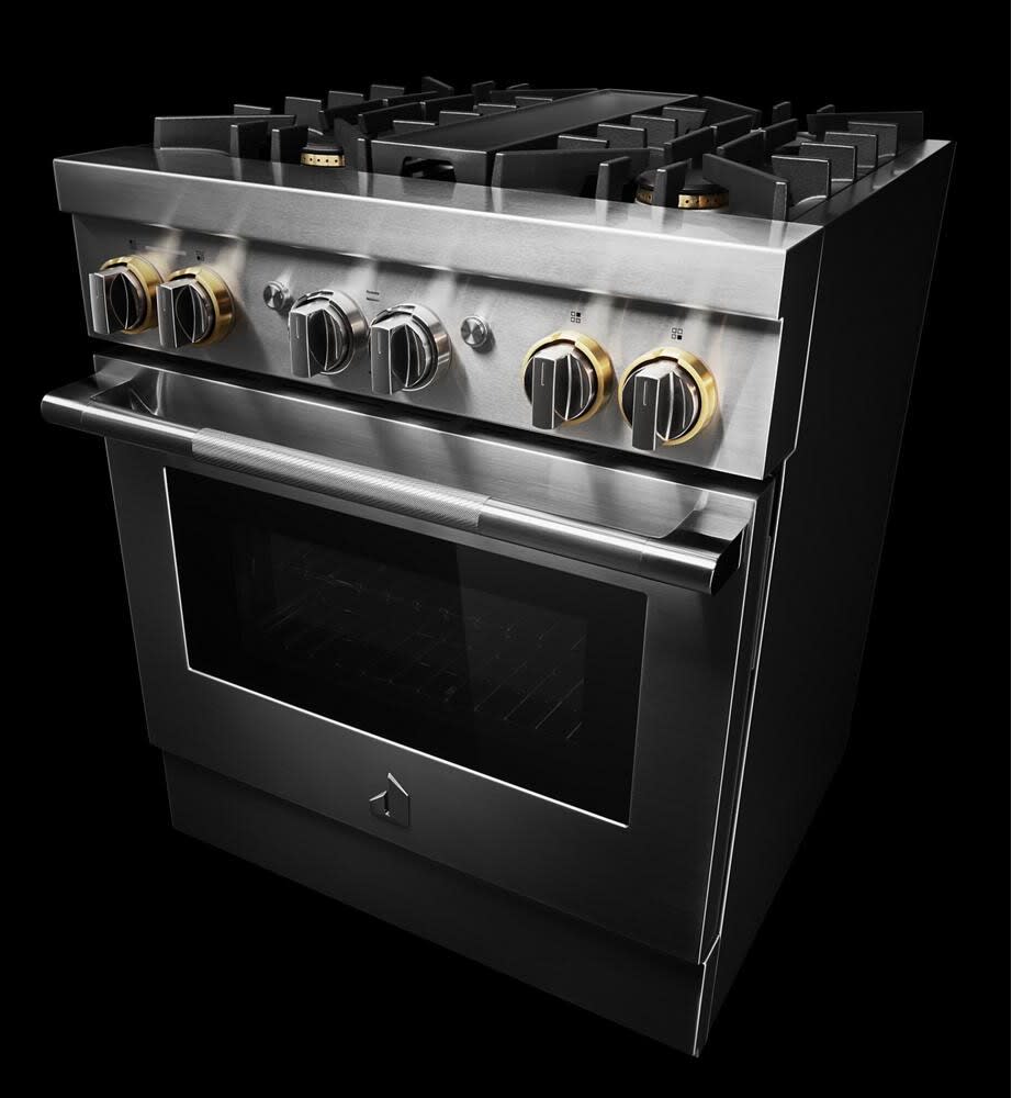 JennAir JDRP430HL 30 Inch Dual Fuel Smart Range with 4 Burners, 4.1 cu. ft. Oven Capacity