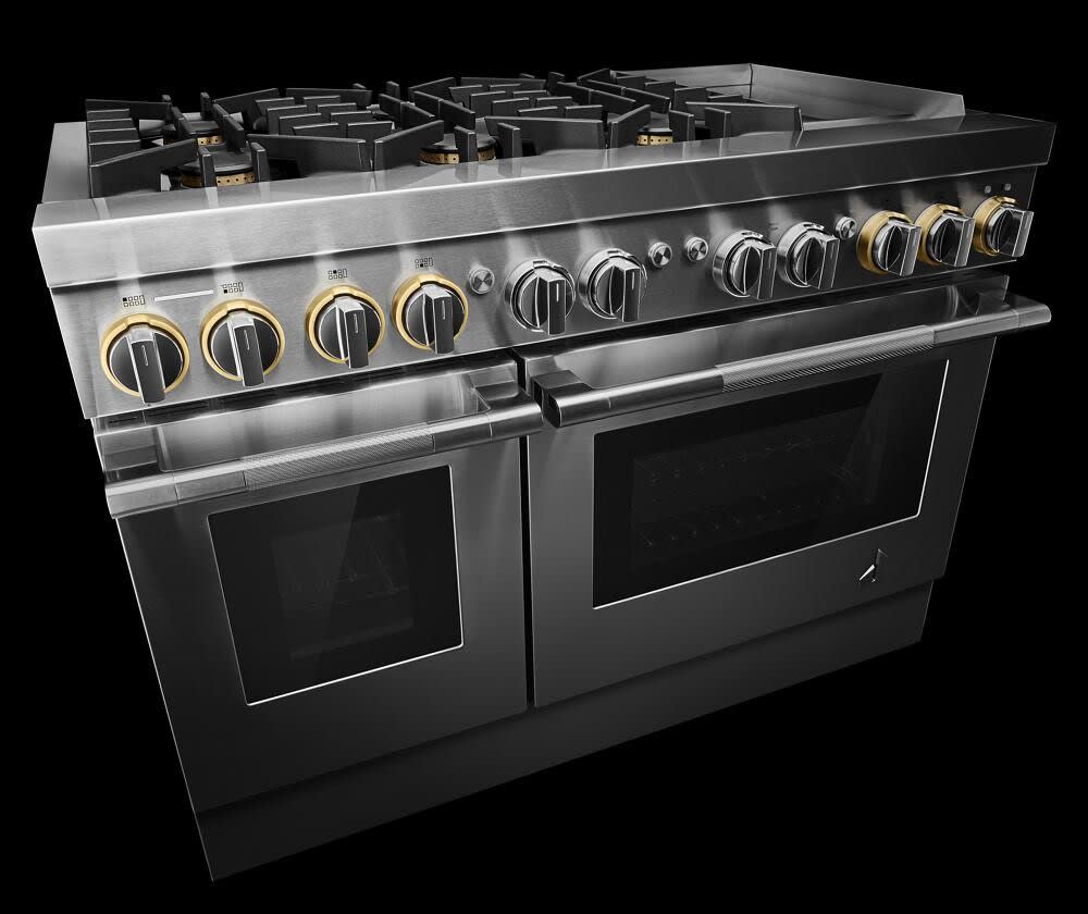 JennAir JDRP548HL 48 Inch Freestanding Professional Dual Fuel Smart