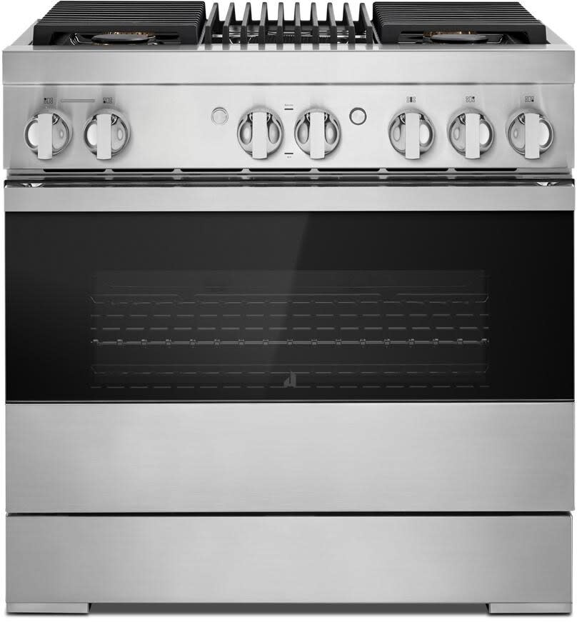 JennAir JDRP636HM 36 Inch Smart Dual Fuel Professional Range with WiFi