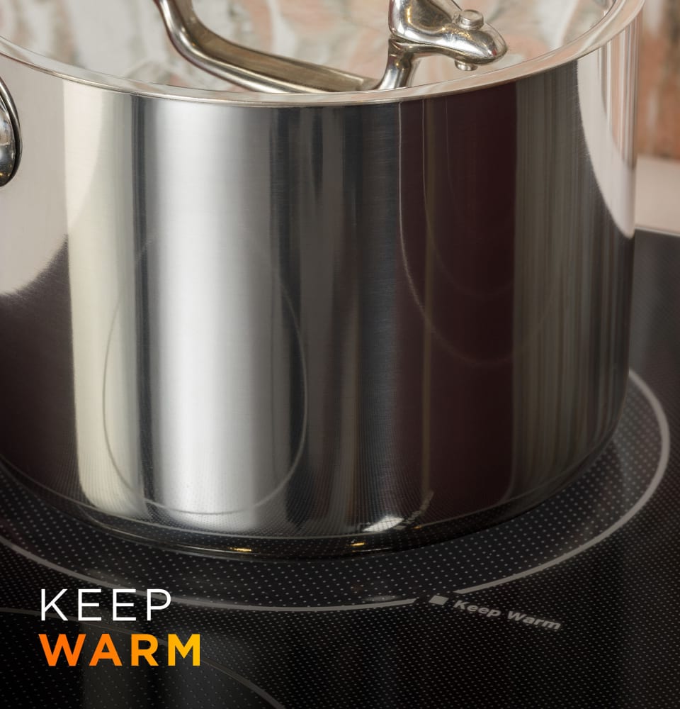 GE JEP5030DTBB 30 Inch Electric Cooktop with 5 Elements, Smooth Glass