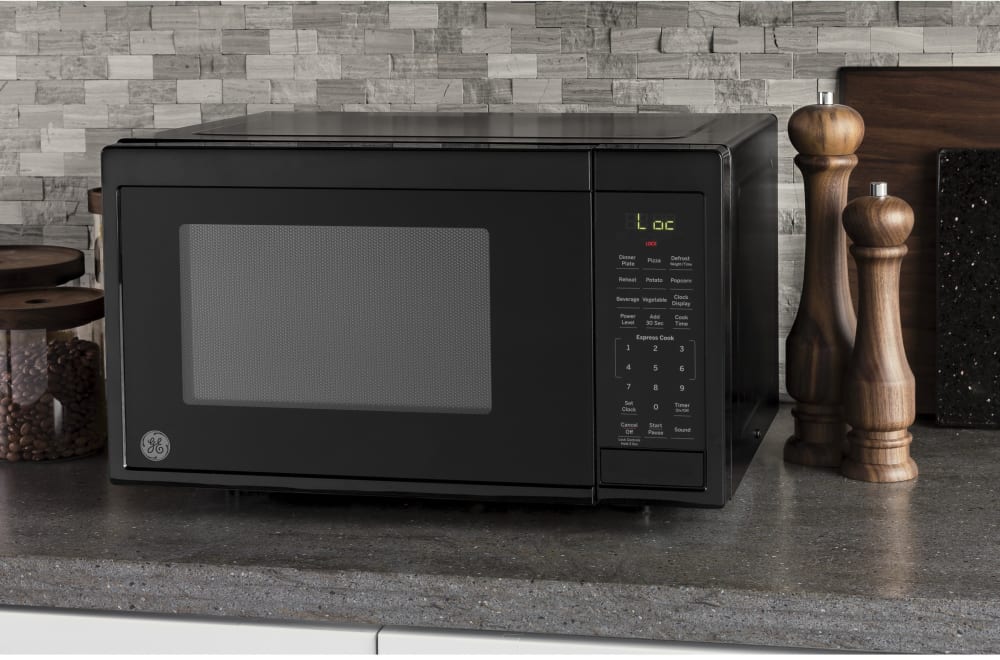 GE JES1095DMBB 0.9 Cu. ft. Countertop Microwave Oven, Black