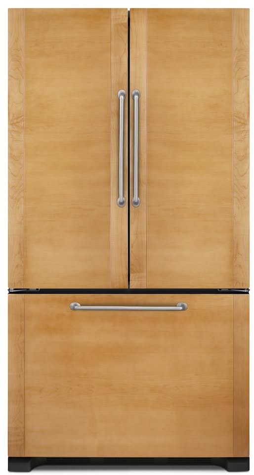 JennAir JFC2290RTB 36 Inch Panel Ready Freestanding 3-Door French Door  Refrigerator with 21.94 Cu. Ft. Total Capacity, Internal Water Dispenser,  Automatic Ice Maker, Counter-Depth Design, TriSensor Electronic Climate  Control, and Produce Preserver