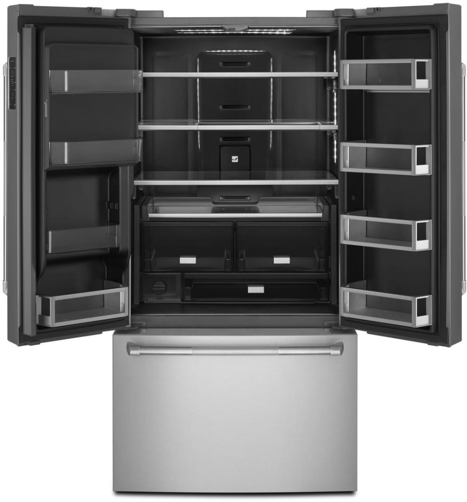 Jenn Air 72 Counter Depth French Door Refrigerator With Obsidian