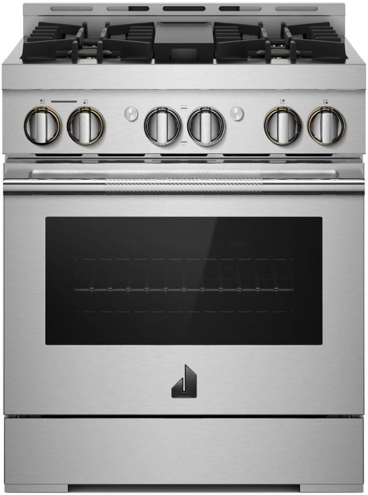 JennAir JGRP430HL 30 Inch Smart Freestanding Gas Range with WiFi, Dual-Stacked PowerBurners, JennAir® Culinary Center, Cast Iron Grates, Cinematic Lighting, Dual-Fan True Convection, Smart Integration, Electronic Ignition, and CustomClean™