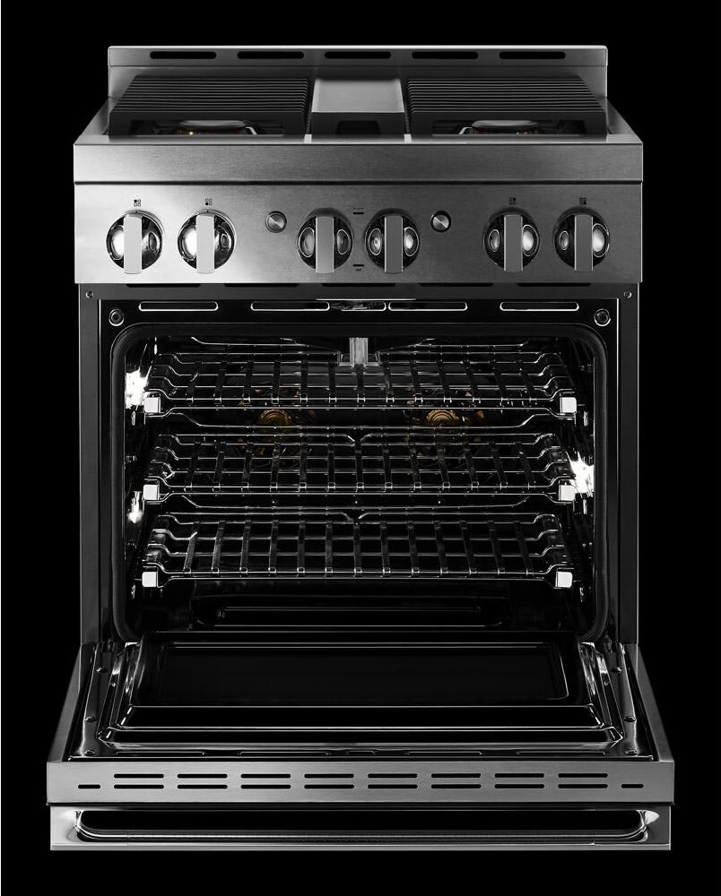JennAir JGRP430HM 30 Inch Smart Freestanding Gas Range with WiFi, Dual