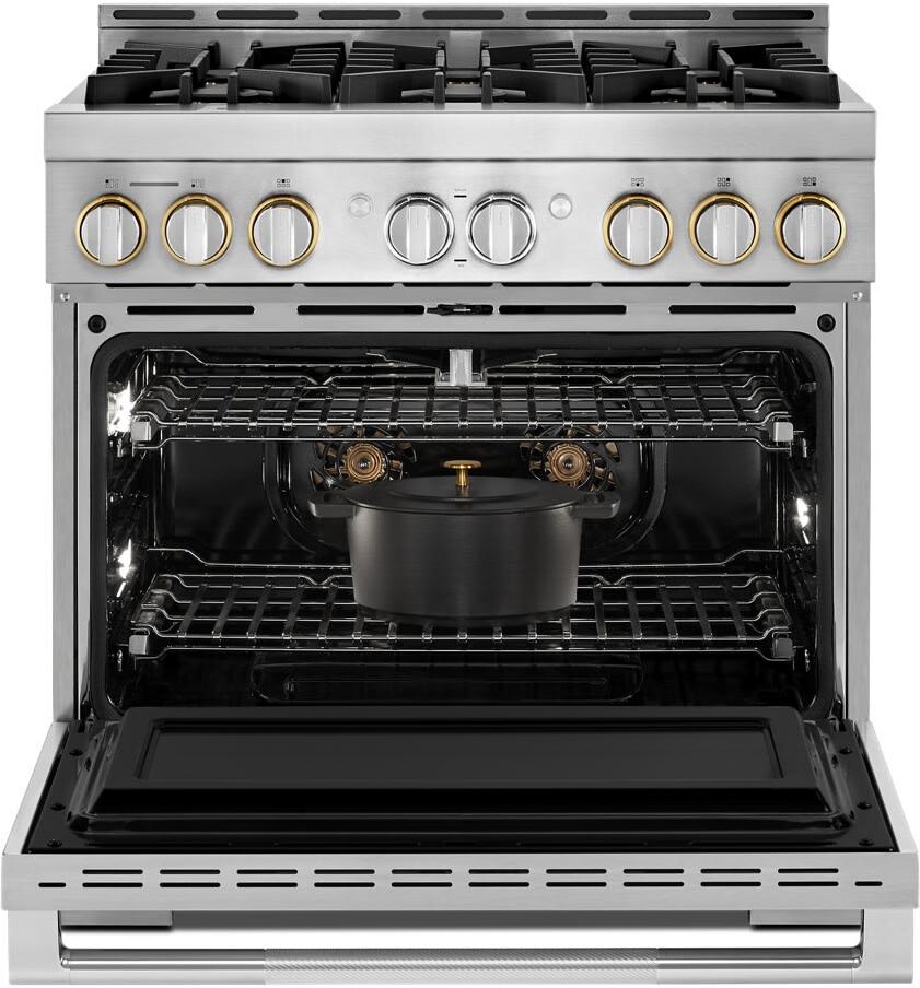 JennAir JGRP436HL 36 Inch Freestanding ProStyle Gas Smart Range with 6