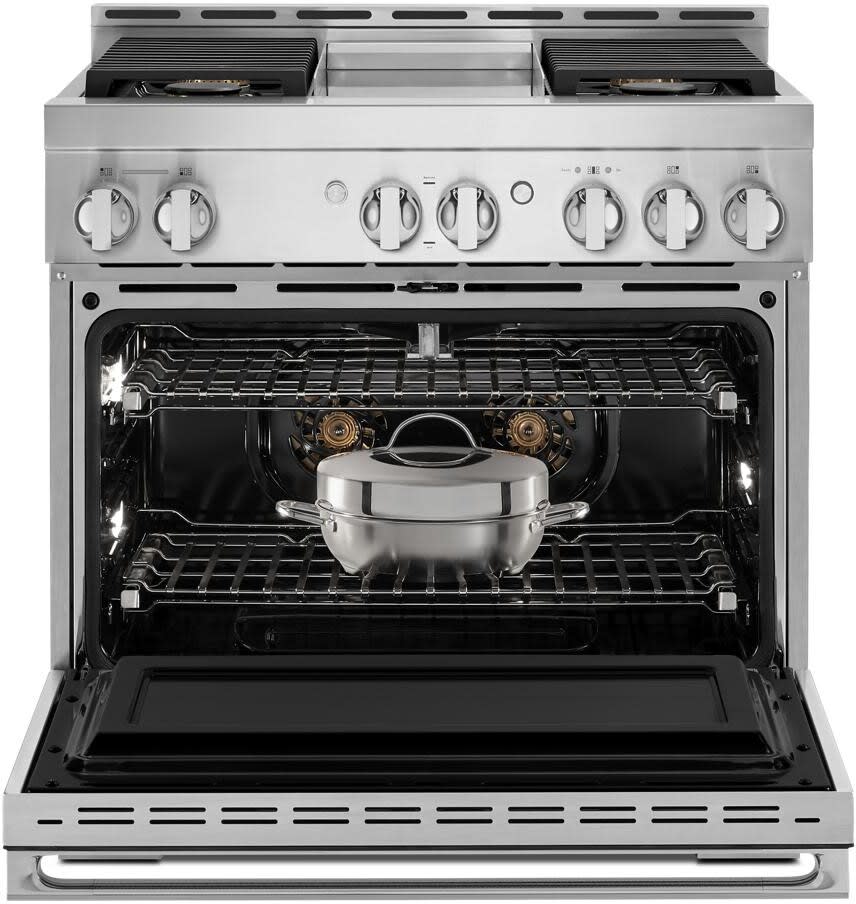 JennAir JGRP536HM 36 Inch Smart Pro Style Gas Range with WiFi
