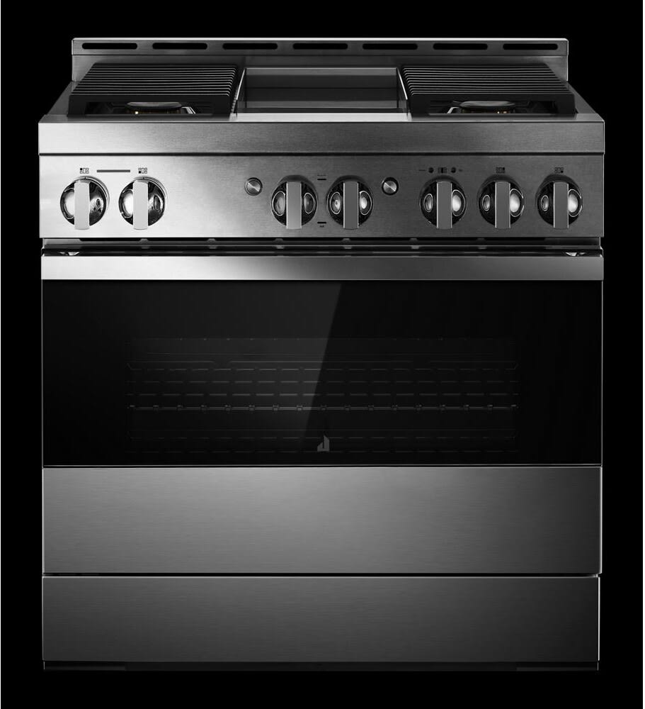 JennAir JGRP536HM 36 Inch Smart ProStyle Gas Range with WiFi, Dual