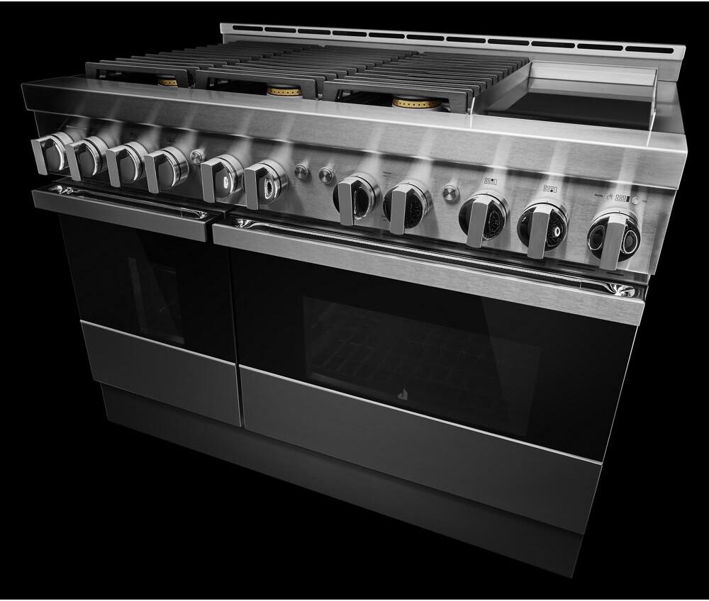 JennAir JGRP548HM 48 Inch Smart ProStyle Gas Range with WiFi, Dual