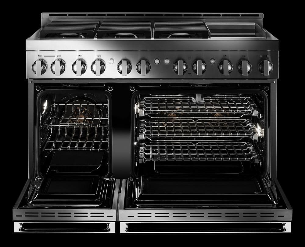 JennAir JGRP548HM 48 Inch Smart ProStyle Gas Range with WiFi, Dual