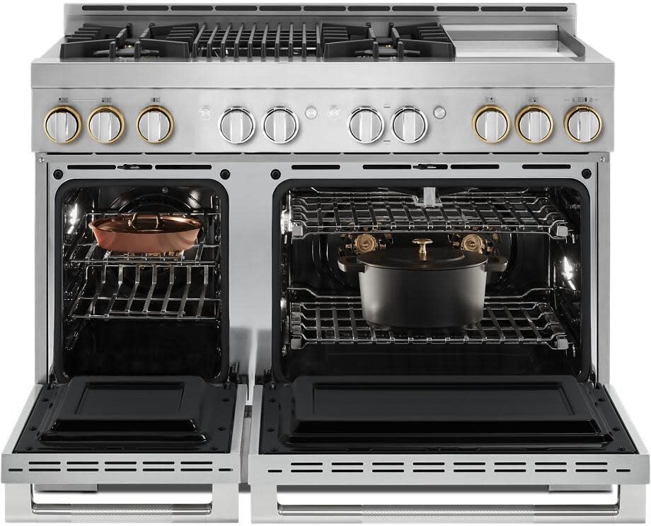 JennAir JGRP748HL 48 Inch Freestanding Professional Gas Smart Range