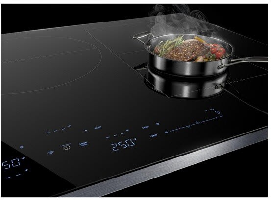 JennAir JICT730SS 30 Inch Induction Smart Cooktop with 4 Elements