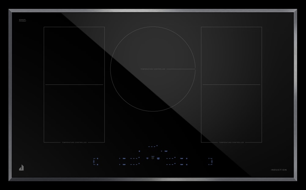 JennAir JICT736SS 36 Inch Induction Smart Cooktop with 5 Heating