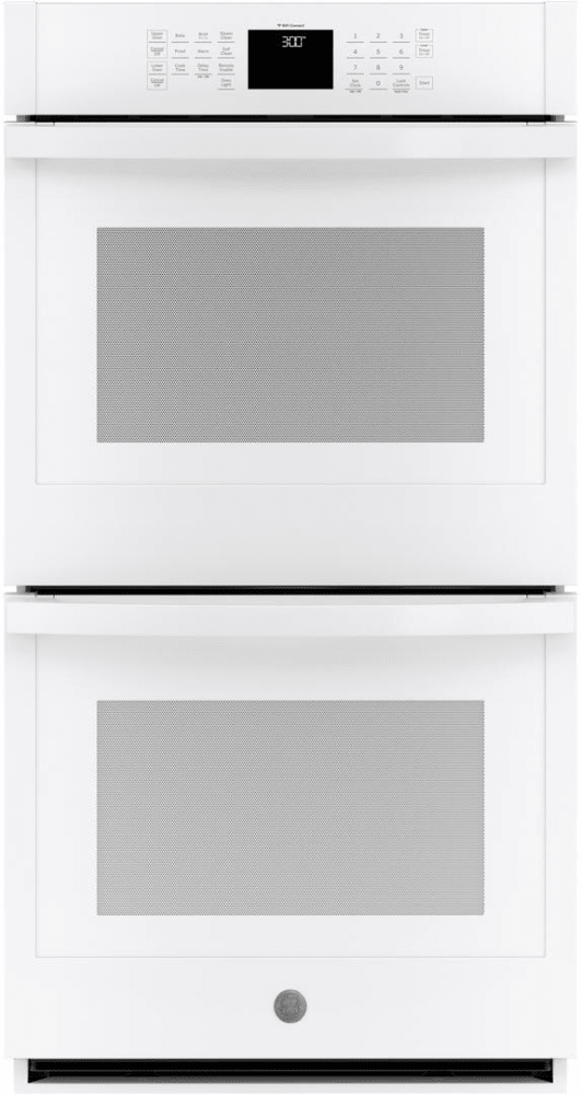 GE JKD3000DNWW 27 Inch BuiltIn Double Wall Oven with 8.6 cu. ft. Total Capacity, WiFi Connect