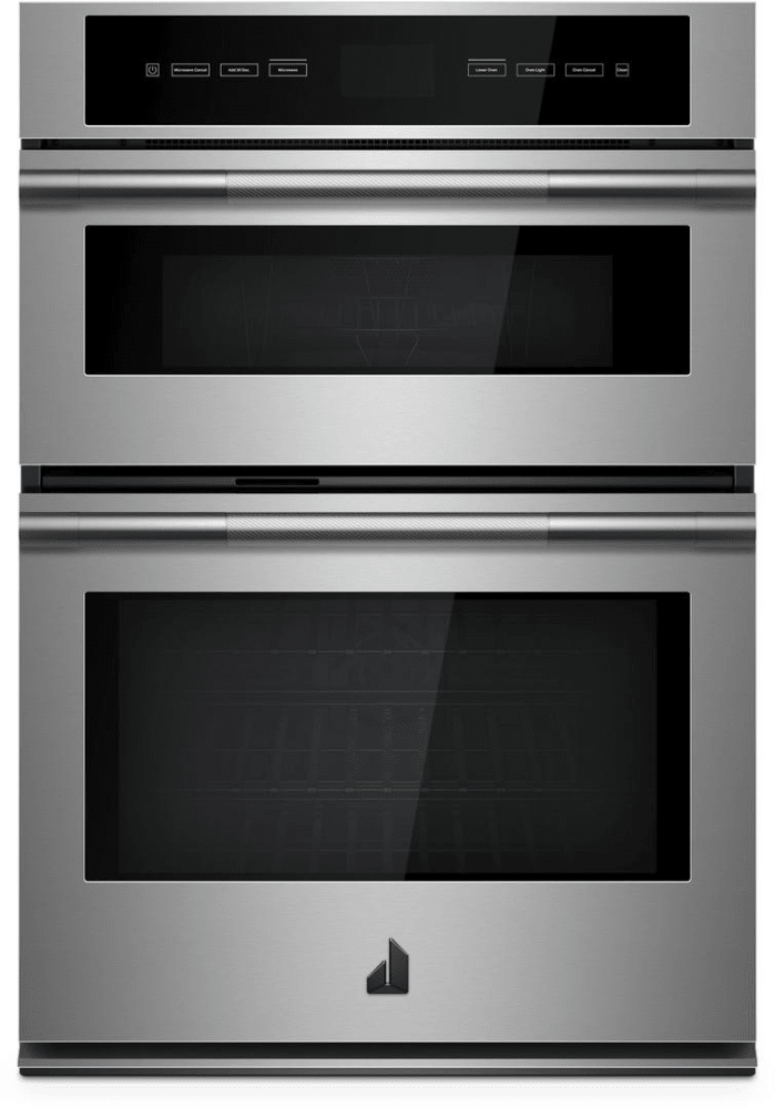 Jennair Jmw2430il 30 Inch Double Combination Electric Wall Oven With 6 4 Cu Ft Total Capacity Multimode Convection System Self Clean Add Seconds Keep Warm Rapid Preheat Proof Mode Delay Start Defrost Popcorn - Jenn Air Double Wall Oven Installation Manual
