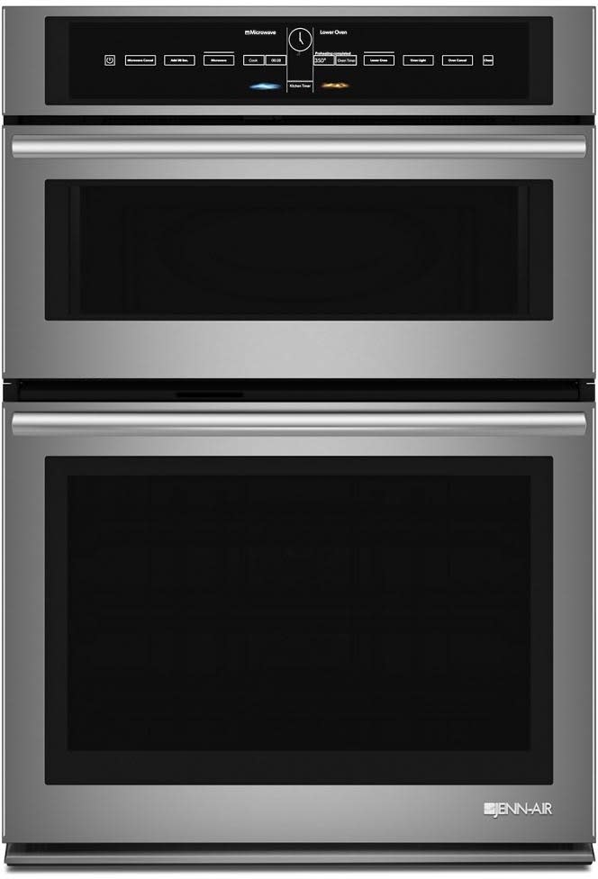 JennAir JMW3430DS 30 Inch Double Combination Smart Electric Wall Oven ...