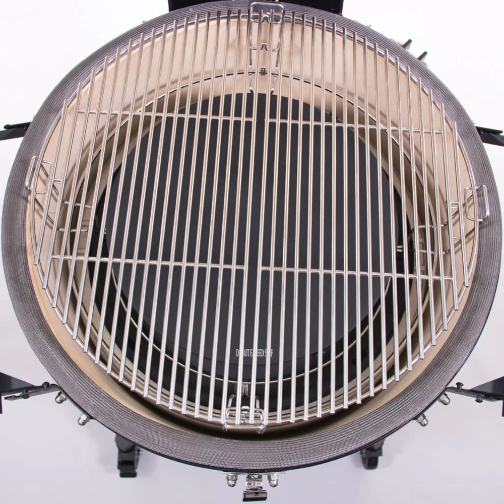 Kamado Joe KJ15041021 24 Inch Freestanding Ceramic Charcoal Grill with