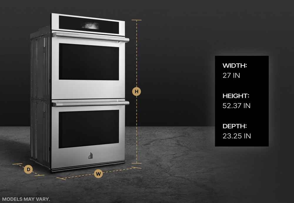 JennAir JOEDC327TL 27 Inch Built-In Smart Double Wall Oven with