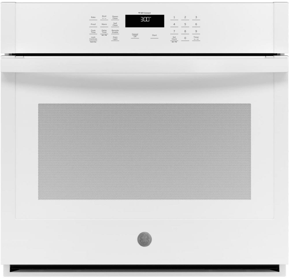 GE JTS3000DNWW 30 Inch Electric Single Wall Oven with ScantoCook