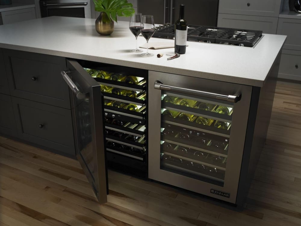 JennAir JUW24FLERS 24 Inch Built In Wine Cooler with 46 Bottle
