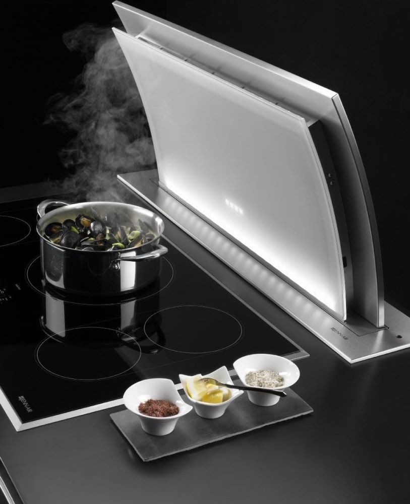JennAir JXD7836BS 36 Inch Downdraft Range Hood with 4Speeds, 1200 CFM