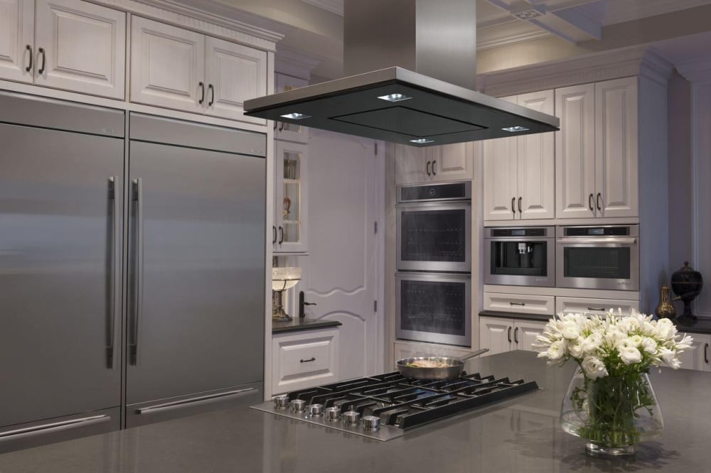 JennAir JXI8936DS 36 Inch Island Mount Range Hood with 4 Speeds