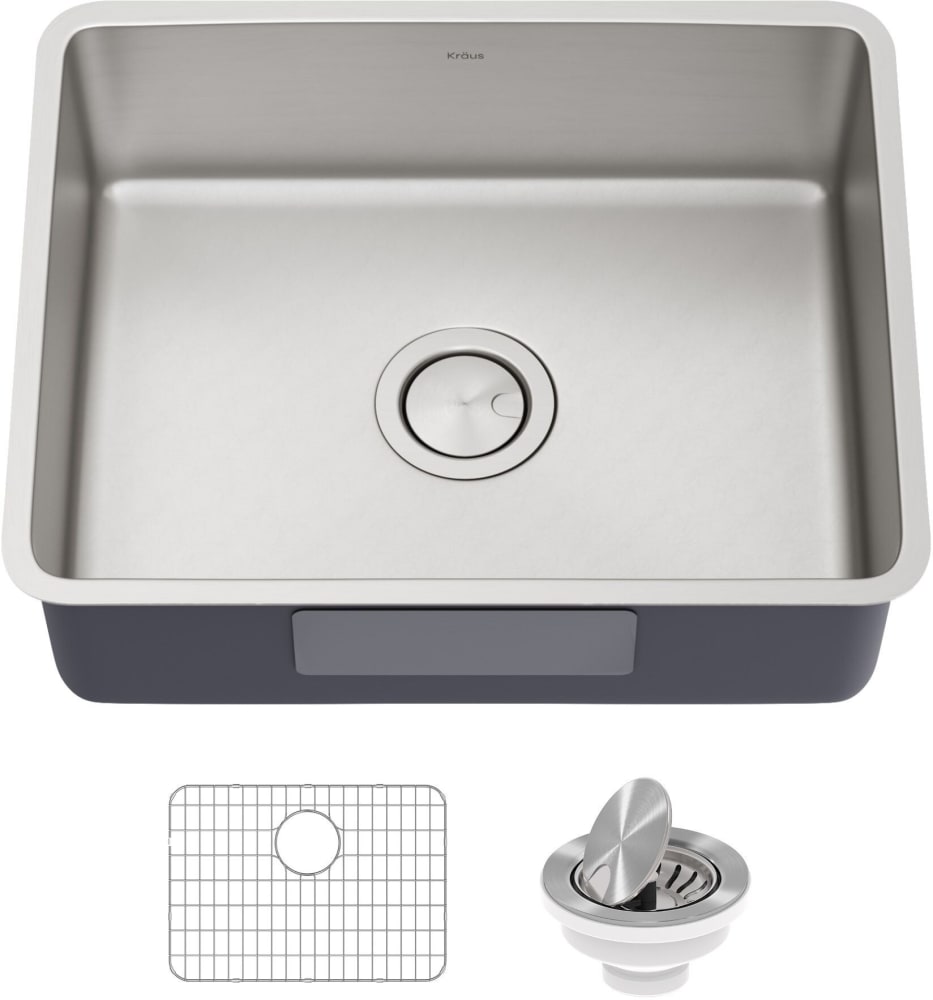 Kraus KA1US21B 21 Inch Undermount Single Bowl with 16 Gauge