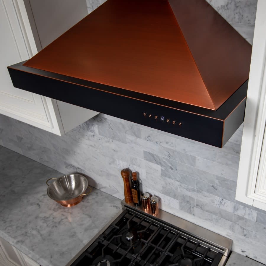 ZLINE KB2CBXXX30 Designer Series Copper Wall Mount Convertible