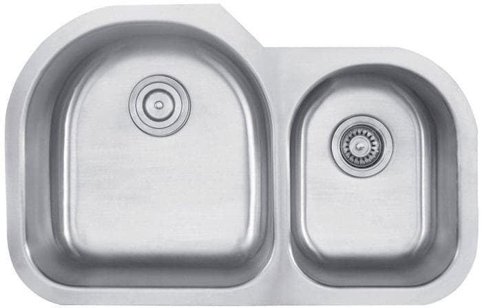kraus double bowl stainless steel undermount kitchen sink kbu
