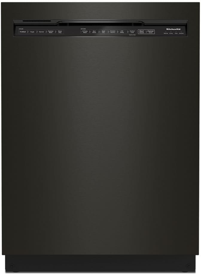 KitchenAid KDFM404KBS 24 Inch Full Console Dishwasher with 16 Place