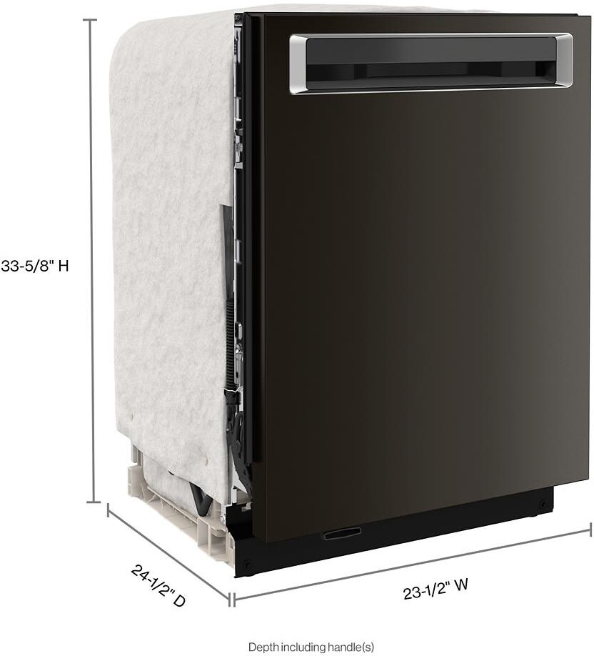 KitchenAid KDPM604KBS 24 Inch Fully Integrated Dishwasher with 16 Place