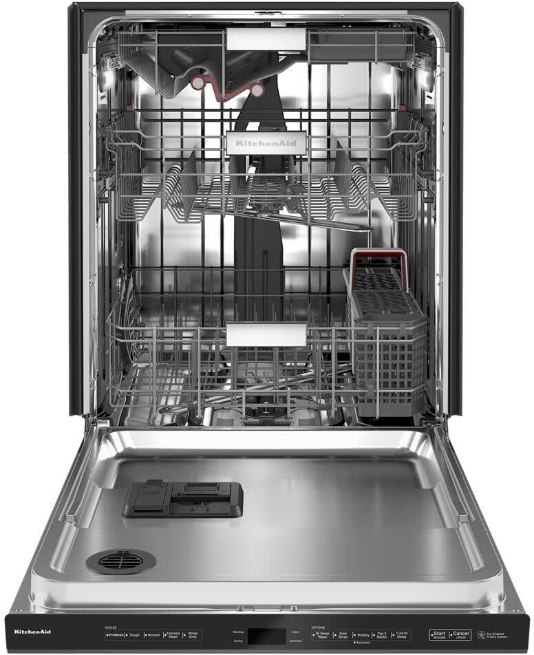KitchenAid KDPM804KBS 24 Inch Fully Integrated Dishwasher with 16 Place